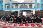 مراسم طشت‌گذاری در مسجد امام علی (ع) دانشگاه علوم پزشکی اردبیل