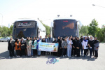 اعزام دانشجویان دختر دانشکده‌های اقماری دانشگاه علوم پزشکی اردبیل به مشهد مقدس