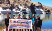 صعود گروه کوهنوردی کارکنان بیمارستان امام خمینی(ره) اردبیل به قله سبلان