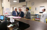 بازدید رئیس دانشگاه علوم پزشکی اردبیل از بخشهای مختلف بیمارستان امام رضا (ع) اردبیل