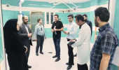 بازدید معاون درمان دانشگاه از اتاق عمل و بخش بستری جراحی و ارتوپدی مرکز ترومای بیمارستان امام خمینی (ره) اردبیل