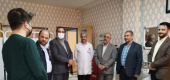 بازدید رئیس دانشگاه علوم پزشکی اردبیل از بیمارستان قائم