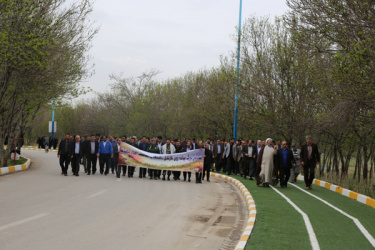 برگزاری مراسم جشن اعیاد شعبانیه در دانشگاه علوم پزشکی اردبیل