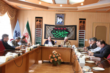 نشست مشترک ریاست دانشگاه علوم پزشکی اردبیل با مدیر کل صدا و سیمای مرکز اردبیل