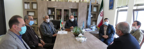 نشست خیرین سلامت استان با سرپرست دانشگاه علوم پزشکی اردبیل