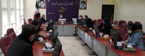 برگزاری نشست پزشکان تیم سلامت استان با رئیس دانشگاه علوم پزشکی اردبیل