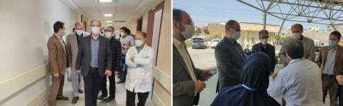 سفر رئیس دانشگاه علوم پزشکی اردبیل به شهرستان پارسآباد