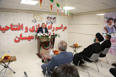 حضور سرپرست دانشگاه علوم پزشکی اردبیل در آیین افتتاحیه درمانگاه تخصصی خیریه مهسان