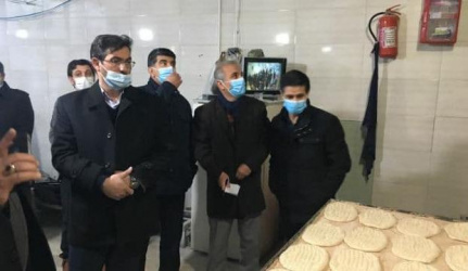 بازدید از نانوایی ههای سطح شهر اردبیل