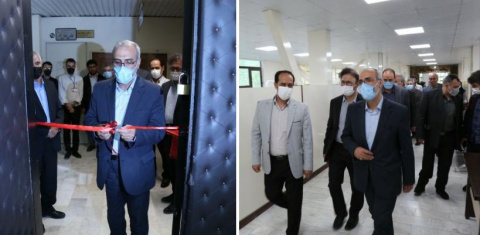 افتتاح پروژه‌های آموزشی و درمانی در دانشگاه علوم پزشکی اردبیل