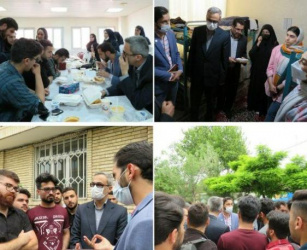 سفر معاون و مدیران فرهنگی دانشجویی دانشگاه علوم پزشکی اردبیل به شهرستان مشگین شهر