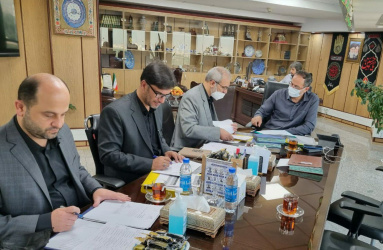 دیدار رئیس و معاونین دانشگاه علوم پزشکی اردبیل با معاون توسعه مدیریت و منابع وزارت بهداشت