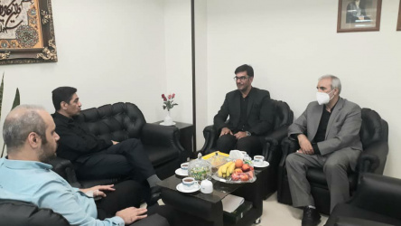 دیدار رئیس و معاونین دانشگاه علوم پزشکی اردبیل با معاون مشارکتهای اقتصادی وزارت بهداشت