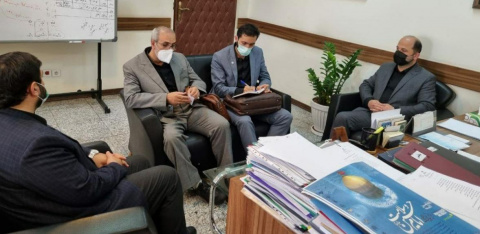 دیدار رئیس و معاونین دانشگاه علوم پزشکی اردبیل با معاون فرهنگی دانشجویی وزارت بهداشت