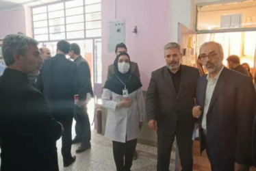 بازدید رئیس دانشگاه علوم پزشکی اردبیل از پروژههای حوزه سلامت شهرستان انگوت