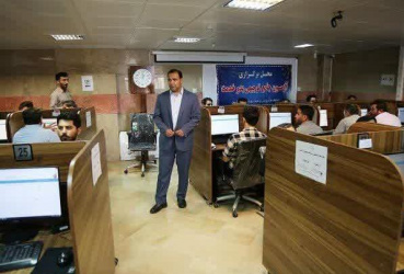 برگزاری آزمون الکترونیکی جامع توجیهی بدو خدمت کارکنان دانشگاه علوم پزشکی اردبیل و خلخال