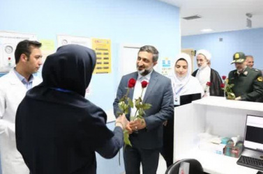 تجلیل از پرستاران بیمارستان امام خمینی (ره) اردبیل با حضور مسئولین استانی