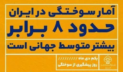 اول دی ماه، روز پیشگیری از سوختگی