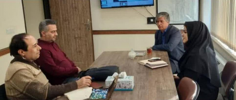بازدید رئیس امور آزمایشگاههای بهداشتی دانشگاه علوم پزشکی همدان از آزمایشگاه جامع سلامت بهداشت