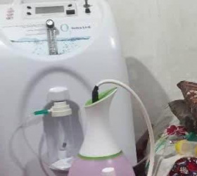 خرید دستگاه تهویه مکانیکی تنفسی برای بیمار بستری توسط کارکنان بیمارستان بوعلی اردبیل