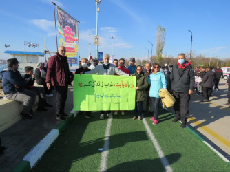 برگزاری همایش پیاده روی خانوادگی بمناسبت هفته ملی دیابت